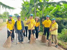 จัด"กิจกรรมปรับปรุงภูมิทัศน์ ตัดกิ่งไม้ที่บดบังทัศนะวิสัย จุดเสี่ยงอุบัติเหตุ ในเขตพื้นที่เทศบาลตำบลท่าเชียงทอง"