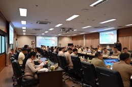 เข้าร่วมประชุมเตรียมความพร้อมป้องกันและแก้ไขปัญหาอุทกภัย และดินถล่ม (พายุคาจิกิ)
