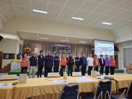 เข้าร่วมฝึกอบรมเชิงปฏิบัติการเพื่อเตรียมความพร้อมและรับมือภัยพิบัติในพื้นที่เสี่ยงอุทกภัย (น้ำท่วมฉับพลัน ดินโคลนถล่ม และน้ำป่าไหลหลาก) จังหวัดลำพูน