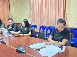 กองสาธารณสุขฯ เทศบาลตำบลท่าเชียงทอง จัดประชุมคณะอนุกรรมการกลั่นกรองโครงการ