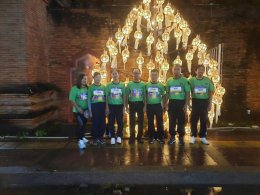 เข้าร่วมกิจกรรมเดิน-วิ่ง ภายใต้โครงการแสงนำใจไทยทั้งชาติ เดิน วิ่ง ปั่นป้องกันอัมพาต ครั้งที่ 11