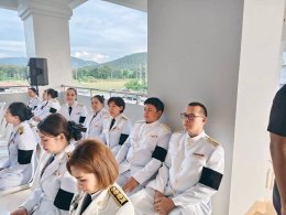 เข้าร่วมประกอบพิธีบำเพ็ญกุศลปัณรสมวาร (ครบ 15 วัน) อุทิศถวายพระราชกุศล สมเด็จพระนางเจ้าสิริกิติ์ พระบรมราชินีนาถ พระบรมราชชนนีพันปีหลวง