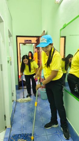 ร่วมกิจกรรม Super Big Cleaning ตามโครงการคัดเลือกการจัดการขยะมูลฝอยชุมชน อำเภอสะอาด จังหวัดลำพูน ประจำปี พ.ศ.2567