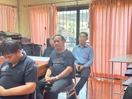 เข้าร่วมพิธีเจริญพระพุทธมนต์ และบำเพ็ญจิตตภาวนา