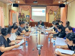 ประชุมคณะกรรมการกองทุนหลักประกันสุขภาพเทศบาลตำบลท่าเชียงทอง