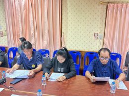 ประชุมคณะกรรมการกองทุนหลักประกันสุขภาพเทศบาลตำบลท่าเชียงทอง