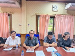 ประชุมคณะกรรมการกองทุนหลักประกันสุขภาพเทศบาลตำบลท่าเชียงทอง