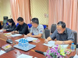 เข้าร่วมประชุมคณะกรรมการช่วยเหลือประชาชนของเทศบาลตำบลท่าเชียงทอง