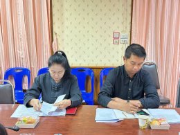 เข้าร่วมประชุมคณะกรรมการช่วยเหลือประชาชนของเทศบาลตำบลท่าเชียงทอง