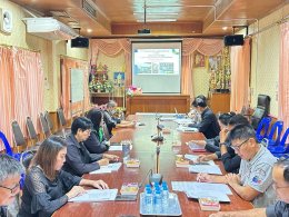 เข้าร่วมประชุมคณะกรรมการช่วยเหลือประชาชนของเทศบาลตำบลท่าเชียงทอง