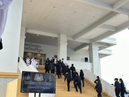 เข้าร่วมพิธีบำเพ็ญปัญญาสมวาร (๕๐ วัน) เพื่ออุทิศถวายเป็นพระราชกุศล สมเด็จพระนางเจ้าสิริกิติ์ พระบรมราชินีนาถ พระบรมราชชนนีพันปีหลวง