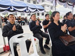 เข้าร่วมพิธีบำเพ็ญปัญญาสมวาร (๕๐ วัน) เพื่ออุทิศถวายเป็นพระราชกุศล สมเด็จพระนางเจ้าสิริกิติ์ พระบรมราชินีนาถ พระบรมราชชนนีพันปีหลวง