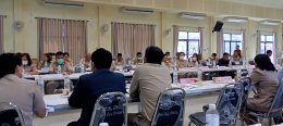 เข้าร่วมประชุมหัวหน้าส่วนราชการ รัฐวิสาหกิจ องค์กรปกครองส่วนท้องถิ่น และกำนัน ประจำเดือนตุลาคม