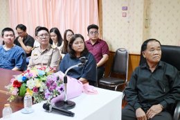 ต้อนรับนายพิสุทธุิ์วัฒน์ เขื่อนแก้ว นายช่างโยธา