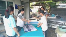 ลงพื้นที่ส่งมอบอุปกรณ์และเครื่องช่วยความพิการฟื้นฟูสมรรถภาพที่บ้าน การจัดตั้งศูนย์ยืม - คืน อุปกรณ์เครื่องช่วยความพิการที่จำเป็นสำหรับผู้มีสิทธิได้รับการฟื้นฟูสมรรถภาพ ในเขตพื้นที่