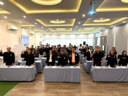 เข้าร่วมประชุมเชิงปฏิบัติการของเครือข่ายเฝ้าระวังแม่น้ำกวง และร่วมลงนามบันทึกข้อตกลงความร่วมมือการดำเนินงาน