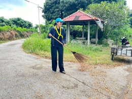 จัด"กิจกรรมปรับปรุงภูมิทัศน์ ตัดกิ่งไม้ที่บดบังทัศนะวิสัย จุดเสี่ยงอุบัติเหตุ ในเขตพื้นที่เทศบาลตำบลท่าเชียงทอง" ภายใต้การดำเนินโครงการเสริมสร้างศักยภาพชุมชนท้องถิ่น สร้างชีวิตวิถีใหม่ สู่อำเภอขับขี่ปลอดภัย