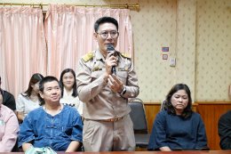 ต้อนรับนายพิสุทธุิ์วัฒน์ เขื่อนแก้ว นายช่างโยธา