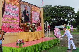 พิธีวางพวงมาลาถวายเพื่อสักการะพระบรมฉายาลักษณ์พระบาทสมเด็จพระจุลจอมเกล้าเจ้าอยู่หัวเนื่องในวันปิยมหาราช 23 ตุลาคม 2566