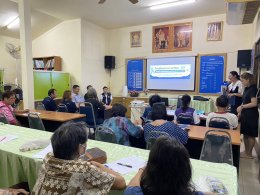 ร่วมพิธีเปิดโครงการโรงเรียนเบาหวานวิทยา