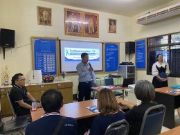 ร่วมพิธีเปิดโครงการโรงเรียนเบาหวานวิทยา