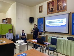 ร่วมพิธีเปิดโครงการโรงเรียนเบาหวานวิทยา