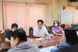 ประชุมคณะทำงานสำรวจกลิ่นดอกกัญชาจากโรงปลูกกัญชาภาคสนาม