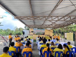 เข้าร่วมโครงการจัดการจุดเสี่ยงเพื่อลดอุบัติเหตุทางถนน "กิจกรรมจิตอาสาพัฒนาจุดเสี่ยงเลี่ยงอุบัติเหตุ"