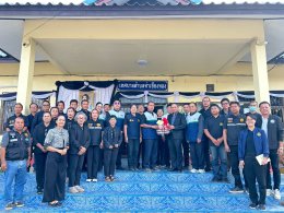 นายอำเภอเมืองลำพูนพบปะหารือเพื่อมอบแนวทางปฏิบัติราชการ และรับฟังปัญหาต่างๆ ในพื้นที่