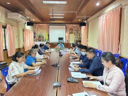 ร่วมประชุม คณะกรรมการศูนย์พัฒนาคุณภาพชีวิตผู้สูงอายุและผู้พิการเทศบาลตำบลท่าเชียงทอง 