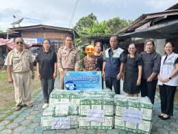 ลงพื้นที่มอบผ้าอ้อมผู้ใหญ่ให้แก่ผู้สูงอายุที่มีภาวะพึ่งพิงในเขตพื้นที่เทศบาลตำบลท่าเชียงทอง