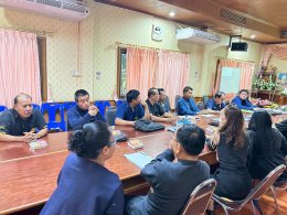  เข้าร่วมประชุม ปรึกษาหารือการดำเนินงานด้านวัฒนธรรมในเขตเทศบาลตำบลท่าเชียงทอง