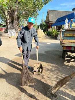 ร่วมกิจกรรมจิตอาสาพัฒนาวัดสันมะโก หมู่ที่ 4 ตำบลบ้านแป้น อำเภอเมืองลำพูน จังหวัดลำพูน