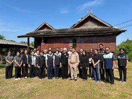 การลงพื้นที่เยี่ยมบ้านผู้พิการทางสติปัญญาในเขตเทศบาลตำบลท่าเชียงทอง อำเภอเมืองลำพูน จังหวัดลำพูน