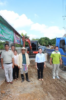 ลงพื้นที่ตรวจเยี่ยมหน้างานโครงการซ่อมแซมขยายไหล่ทาง