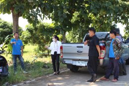 ลงพื้นที่สำรวจเครื่องสูบน้ำด้วยพลังงานไฟฟ้า