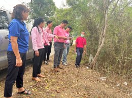 ลงพื้นที่สำรวจจุดที่มีการทิ้งขยะในพื้นที่สาธารณะ