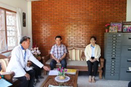 ลงพื้นที่ตรวจเยี่ยมบ้าน นายสมคิด วงค์เยาว์ ผู้ขอรับการประเมิน ครอบครัวร่มเย็นระดับจังหวัด