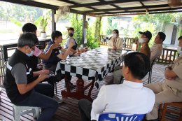 ลงพื้นที่ให้คำแนะนำและแนวทางการดำเนินการเกี่ยวกับการบริหารจัดการการปลูกกัญชาของโรงปลูกกัญชาในพื้นที่เทศบาลตำบลท่าเชียงทอง