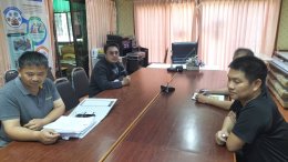 เข้าร่วมประชุมเพื่อติดตามความคืบหน้าการจัดตั้ง ศพอส.