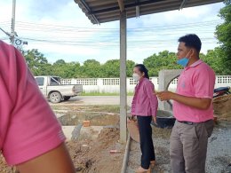 ลงพื้นที่ตรวจเยี่ยมโครงการก่อสร้างระบบระบายน้ำ ด้วยการวางท่อระบายน้ำคอนกรีตเสริมเหล็ก หมู่ที่ 4 บ้านสันมะโก ตำบลบ้านแป้น อำเภอเมือง จังหวัดลำพูน
