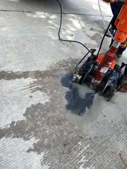 ลงพื้นที่ตรวจรับงานจากผู้รับจ้าง โครงการคอนกรีตเสริมเหล็ก ซอยตรงข้าม หอปูไข่ บ้านป่าซางน้อย ตำบลบ้านแป้น อำเภอเมือง จังหวัดลำพูน