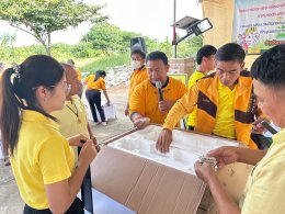 เข้าร่วมโครงการจัดการจุดเสี่ยงเพื่อลดอุบัติเหตุทางถนน "กิจกรรมจิตอาสาพัฒนาจุดเสี่ยงเลี่ยงอุบัติเหตุ"