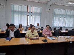 เข้าร่วมประชุมการดำเนินการให้ความช่วยเหลือผู้ประสบภัยพิบัติกรณีฉุกเฉิน กรณีอุทกภัย 