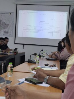 เข้าร่วมประชุมการดำเนินการให้ความช่วยเหลือผู้ประสบภัยพิบัติกรณีฉุกเฉิน กรณีอุทกภัย 