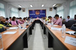 เข้าร่วมประชุมหัวหน้าส่วนราชการประจำอำเภอเมือง ผู้บริหารหน่วยงานรัฐวิสาหกิจ องค์กรปกครองส่วนท้องถิ่น และกำนัน อำเภอเมืองลำพูน ครั้งที่ 7/2568