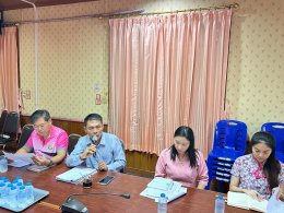 เข้าร่วมประชุมการจัดทำแผนสุขภาพชุมชน/แผนสุขภาพกองทุนหลักประกันสุขภาพเทศบาลตำบลท่าเชียงทอง