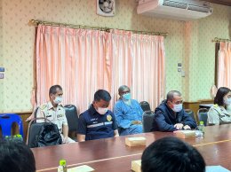 ร่วมประชุมชี้แจงแนวทางการช่วยเหลือราษฏรผู้ประสบภัยพื้นที่เทศบาลตำบลท่าเชียงทอง และร่วมลงพื้นที่สำรวจความเสียหายของราษฎร