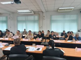 เข้าร่วมประชุมซักซ้อมแผนการดำเนินงานอำนวยความสะดวกแก่ประชาชนในการเดินทางไปเข้าเฝ้าฯ กราบถวายบังคมพระบรมศพ สมเด็จพระนางเจ้าสิริกิติ์ พระบรมราชินีนาถ พระบรมราชชนนีพันปีหลวง