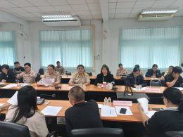 เข้าร่วมประชุมซักซ้อมแผนการดำเนินงานอำนวยความสะดวกแก่ประชาชนในการเดินทางไปเข้าเฝ้าฯ กราบถวายบังคมพระบรมศพ สมเด็จพระนางเจ้าสิริกิติ์ พระบรมราชินีนาถ พระบรมราชชนนีพันปีหลวง